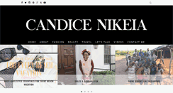 Desktop Screenshot of candicenikeia.com